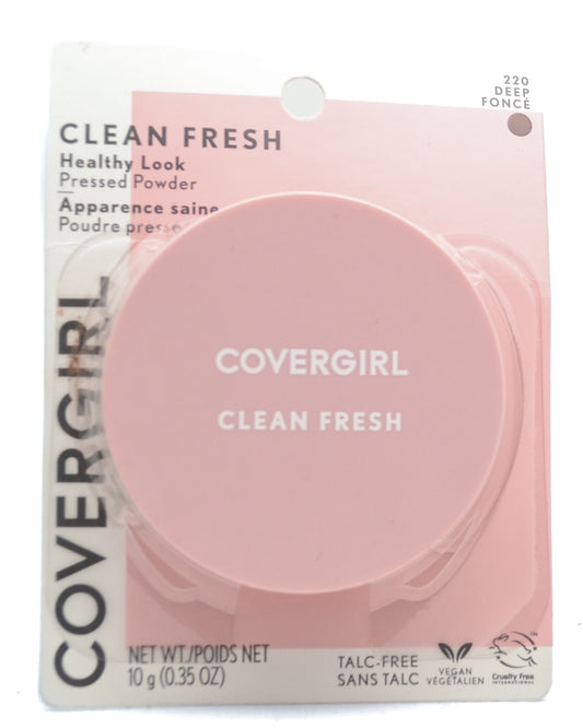 Covergirl CLEAN FRESH Healthy Look Pressed Powder,  220 Deep   .35oz