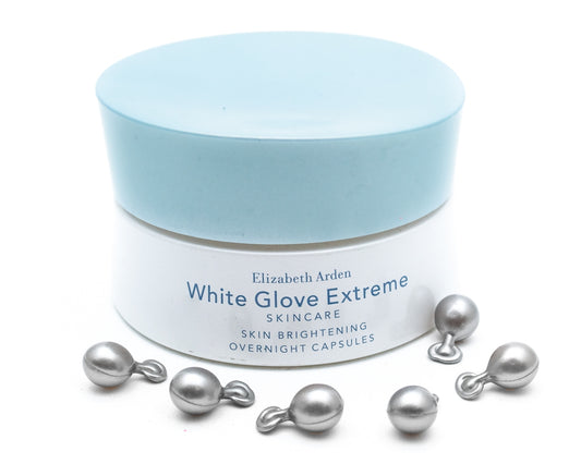 Elizabeth Arden White Glove Extreme Skin Brightening Overnight Capsules 21 capsules total .32 Fl Oz.