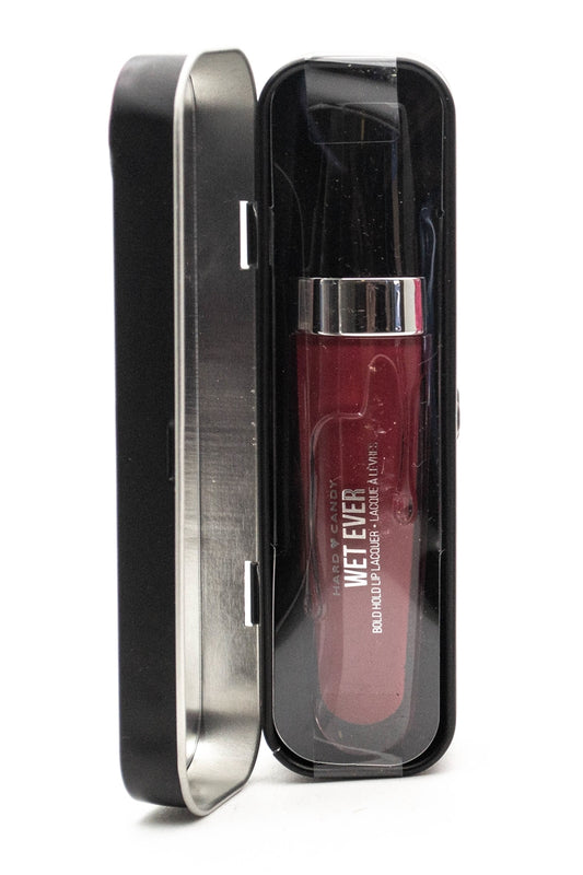 Hard Candy WET EVER Bold Hold Lip Lacquer Tin, 1212 Devious  .22oz