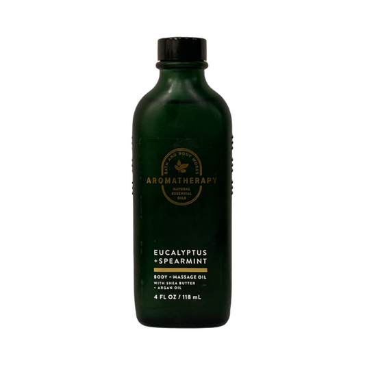Bath & Body Works Eucalyptus + Spearmint Body & Massage Oil 4 Oz.