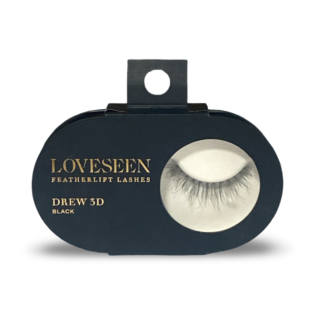 LOVESEEN Featherlift Lashes  Drew 3D Black
