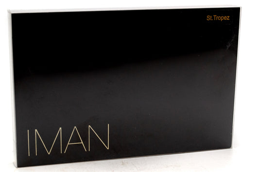 Iman ST. TROPEZ Face Kit: 4 Eye Shadows .28oz, 4 Lipsticks .28oz, Blush .28oz, Bronzer .11oz