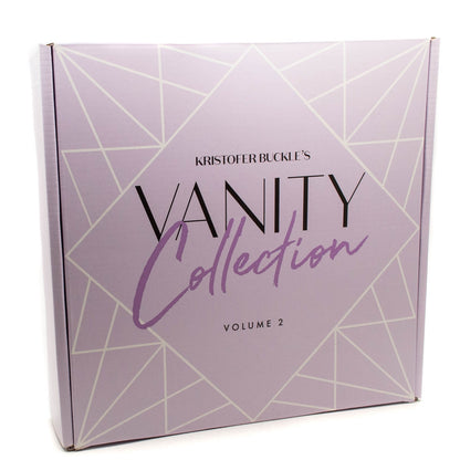 Kristoffer Buckle's VANITY COLLECTION Volume 2, 5pc set, Tan; Triplicity Foundation Stick, Graphic Line Gel Eyeliner, Grand Opening Volume Mascara, Casting Call Setting Powder, Cashmere Slip Longwear Lipstick