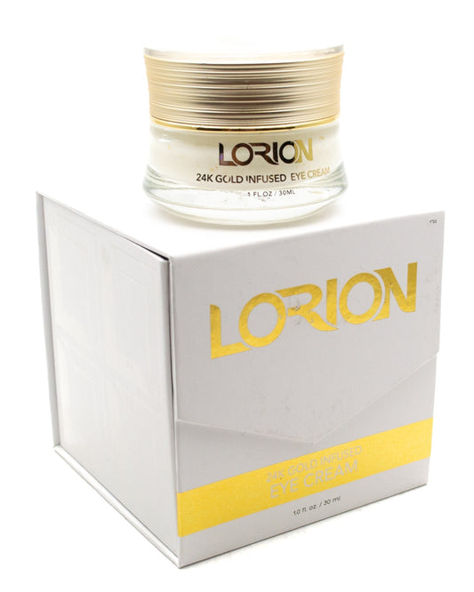 Lorion 24K Gold Infused Eye Cream for All Skin Types  1 fl oz