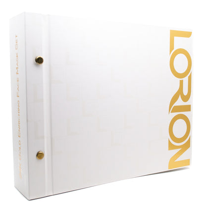 Lorion 24K  GOLD Enriching Face Mask Set with Key Ingredients to Repair, Recharge, and Rejuvenate Skin; 12 Masks  2.8oz each