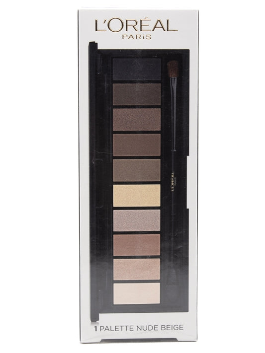 L'Oreal LA PALETTENUDE, Infinite Nude Eye Looks, 10 Beige Eyeshadows  .24oz