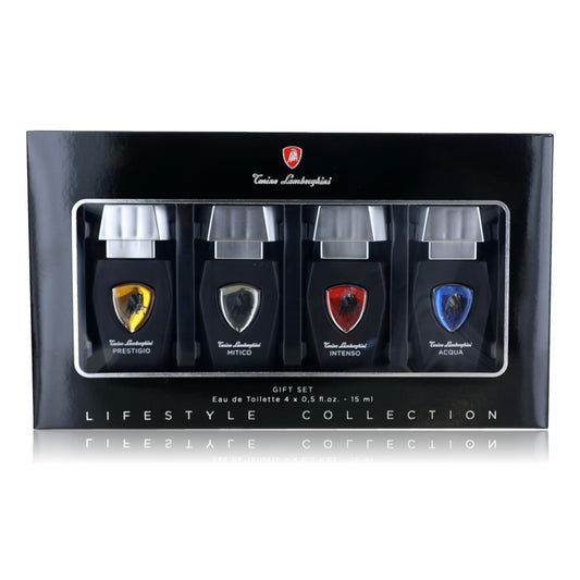 Lamborghini by Lamborghini, 4 Piece Variety Gift Set for Men