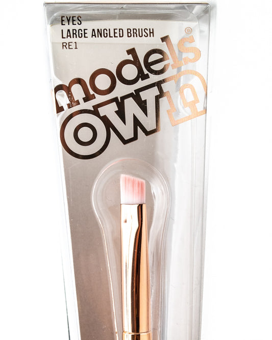 Modelâ€™s Own Professional Collection Rose Gold Large Angled Brush for Eyes RE1