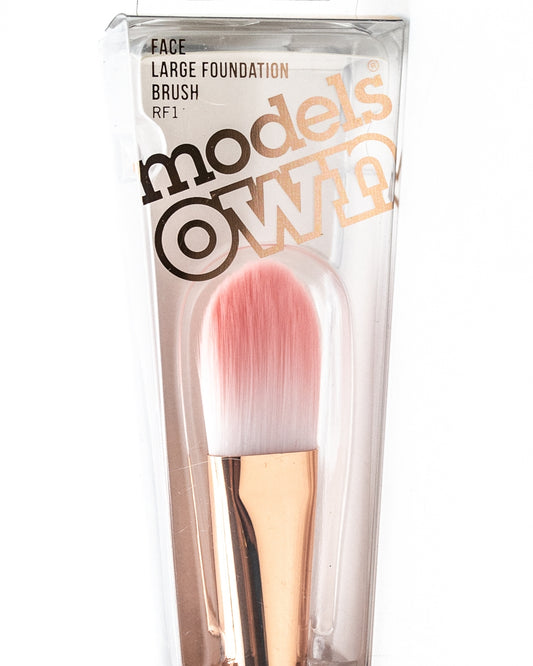 Modelâ€™s Own Professional Collection Rose Gold Large Foundation Brush for Face RF1