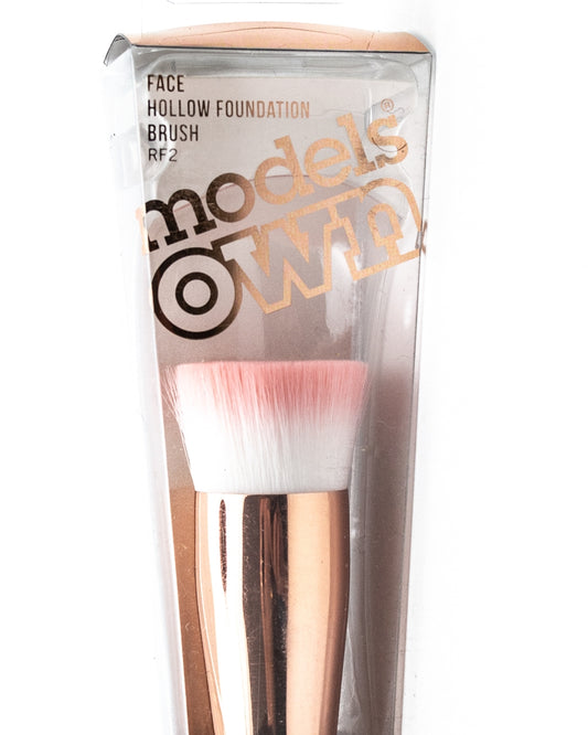 Modelâ€™s Own Professional Collection Rose Gold Hollow Foundation Brush for Face RF2