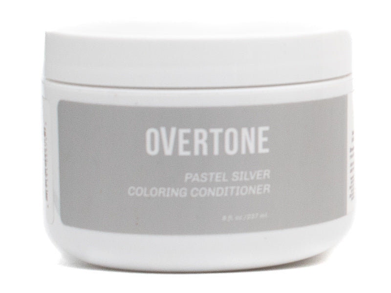 Overtone PASTEL SILVER Coloring Conditioner, Covers Most Hair Colors  8 fl oz