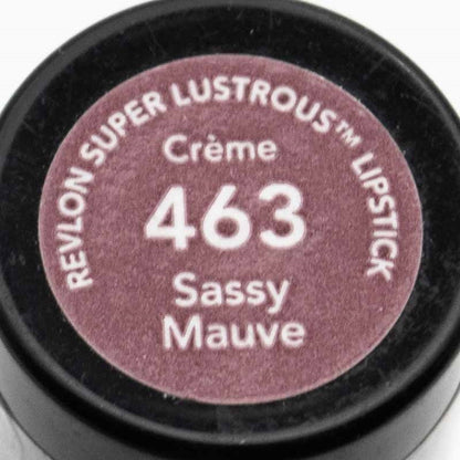 Revlon Super Lustrous Lipstick, 463 Sassy Mauve  .15oz