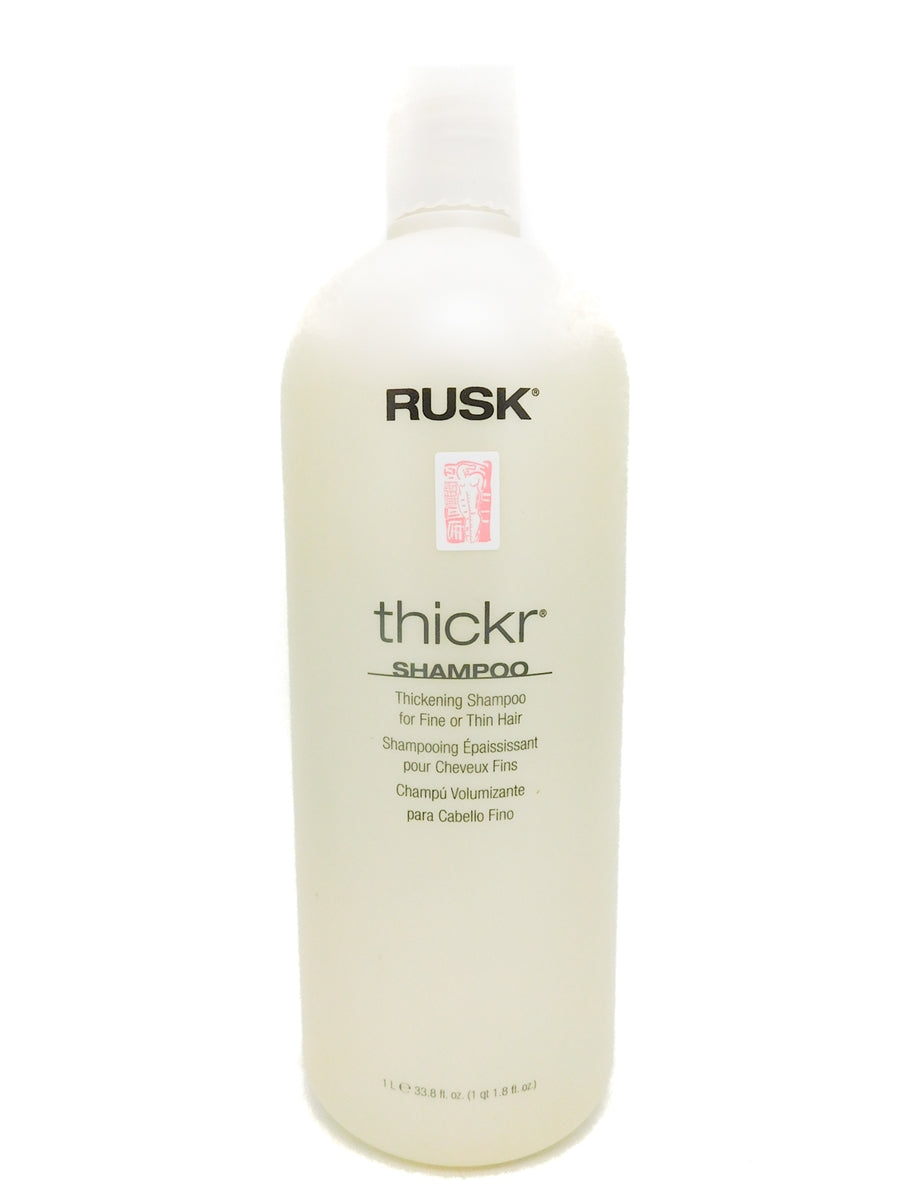 Superfine Rusk Rusk THICKR Shampoo for Fine or Thin Hair 33.8 fl oz – Gracefulbeauty.com
