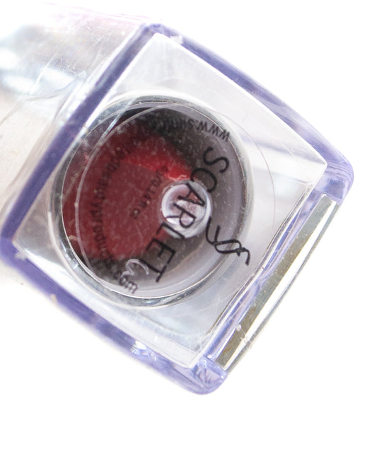 Simply Spoiled LED Lighted & Mirrored Moisturizing Lipstick, Scarlet  2 oz