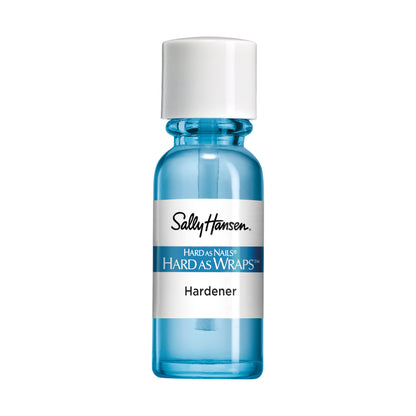 Sally Hansen Hard As Nails Hard As Wraps, Transparent, Nail Hardener, .44 Fl Oz, Nail Strengthener, Clear Nail Polish, Nail Strengthening Polish, Smooth, Protective