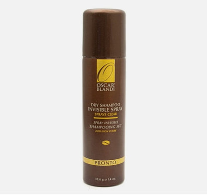 Oscar Blandi PRONTO Dry Shampoo Invisible Spray, Stays Clear, Travel Size  1.4 Oz