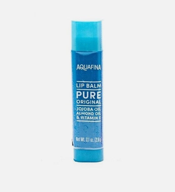 Aquafina Lip Balm, PURE ORIGINAL, Jojoba and Almond Oils& Vitamin E  .1oz