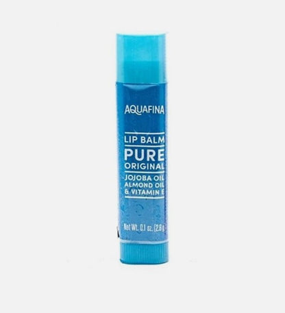 Aquafina Lip Balm, PURE ORIGINAL, Jojoba and Almond Oils& Vitamin E  .1oz