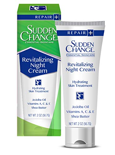 Sudden Change REVITALIZING NIGHT CREAM with Jojoba Oil and Shea Butter  2oz