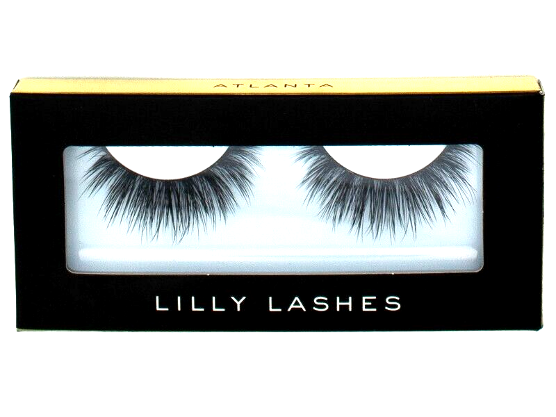 Lilly Lashes ATLANTA Premium Synthetic Mink Lashes, One Pair