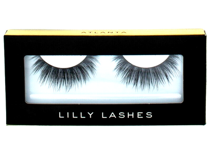 Lilly Lashes ATLANTA Premium Synthetic Mink Lashes, One Pair