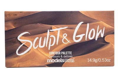 Models Own Sculpt & Glow Contour Palette, 02 Light to Medium  .53oz