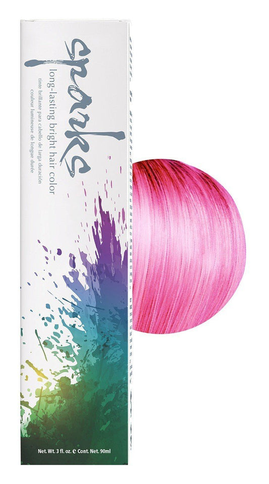 sparks LONG LASTING Bright Hair Color, Pink Kiss  3 fl oz