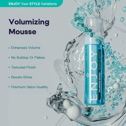 Enjoy STYLE Volumizing Mousse  6.8 floz