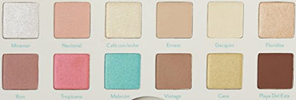 cargo HAVANA Nights Eye Shadow Palette: Shadows 12 x .03 Oz., Dual-Ended Brush