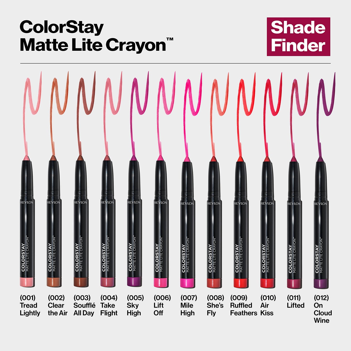 Revlon COLORSTAY Matte Finish Crayon, 001 Tread Lightly .049oz