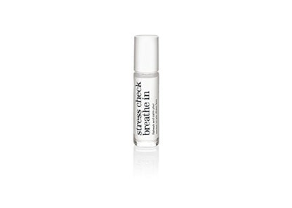 this works* STRESS CHECK Breathe In , Refresh and Calm your Senses  .35 fl oz