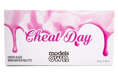 Models Own CHEAT DAY Cheek Glaze Highlighter Palette  .78oz
