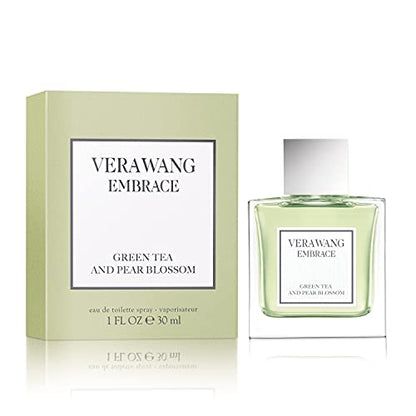 Vera Wang Embrace Eau de Toilette  Green Tea and Pear Blossom Spray for Women & 1 Fl Oz