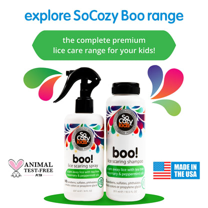 So Cozy Kids Boo! Lice Scaring Shampoo 10.5 Oz