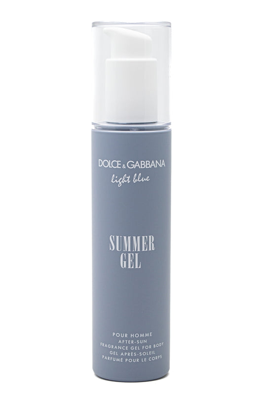 Dolce Gabbana Light Blue SUMMER GEL After Sun Fragrance Gel   5fl oz  For men (New, No Box)