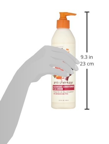 SoftSheen CarSon Dark and Lovely Au Naturale Anti-Shrinkage CLEANSING CONDITIONER CREME for Dry, Dehydrated Curl Types  13.5 fl oz
