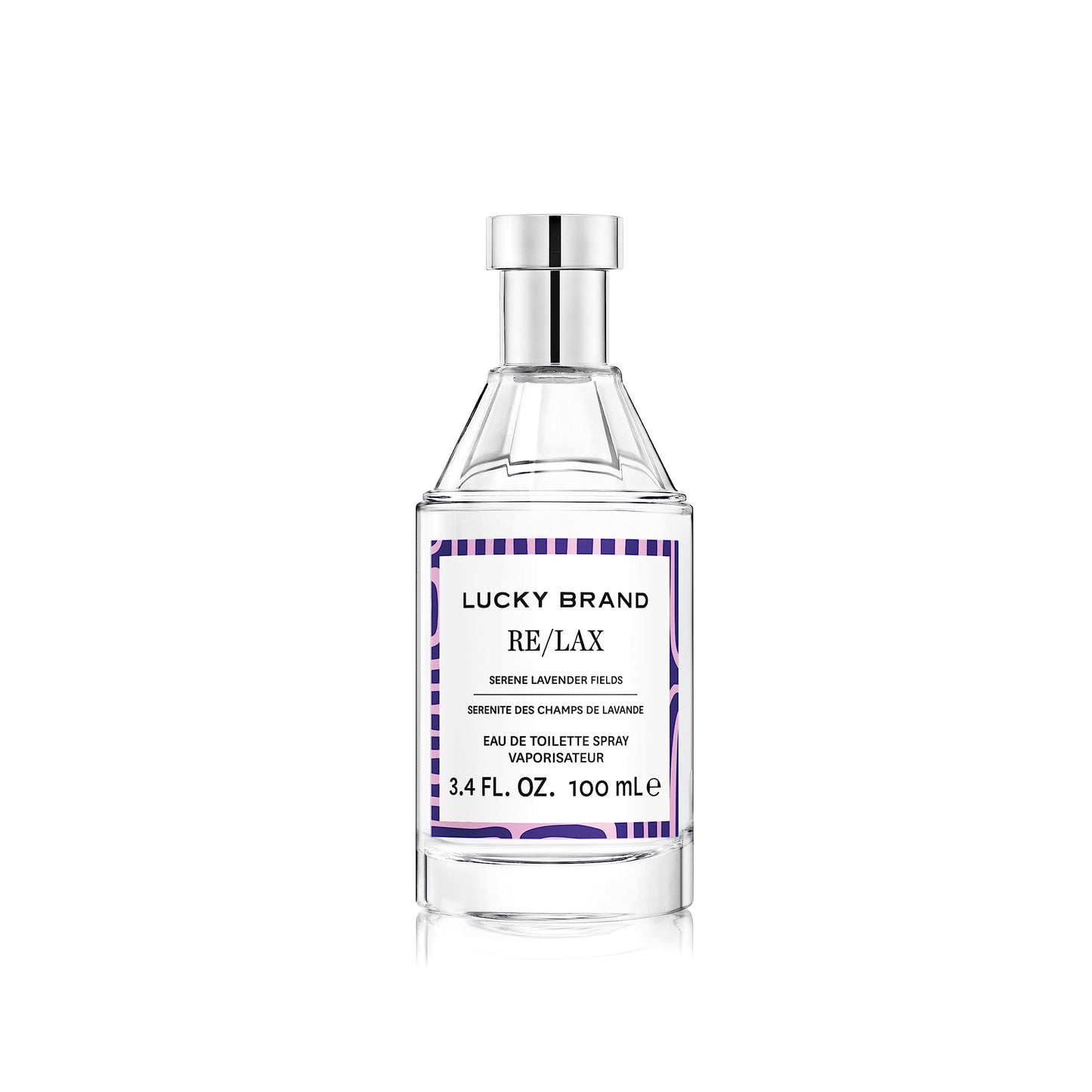 Lucky Brand RE/LAX Serene Lavender Fields Eau de Toilette 3.4 Oz