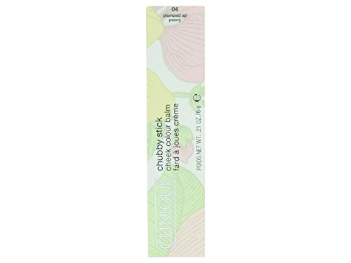Clinique Chubby Stick Intense Moisturizing Lip Colour Balm 04 Plumped Up Peony  .10oz