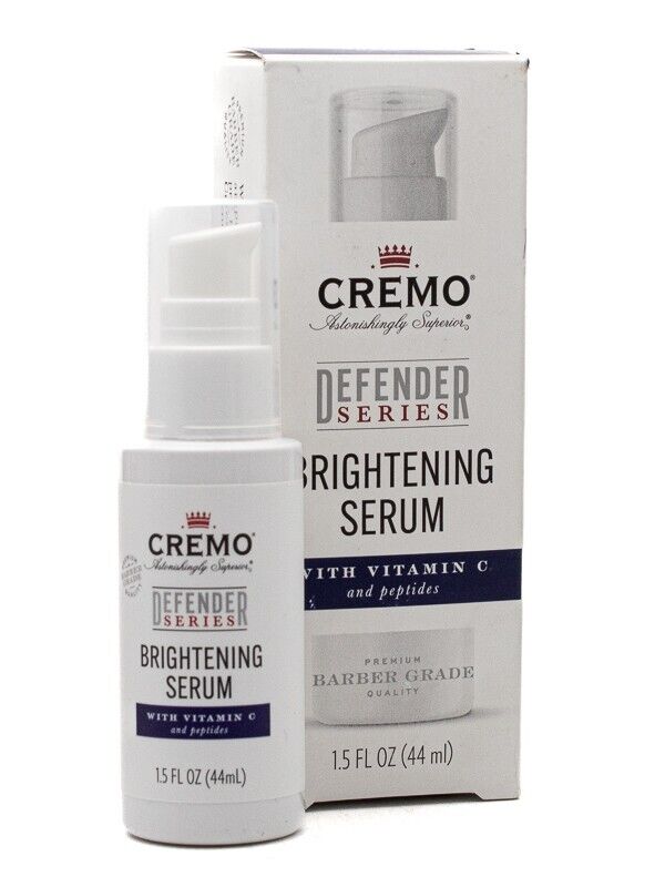 Cremo Defender Series BRIGHTENING SERUM  with Vitamin C & Peptides  1.5 fl oz