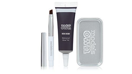 Models Own Now Brow Tint Kit: Deep Brown 05, 1 tint, 1 brow brush, 1 mixing tray, 1 carrying case