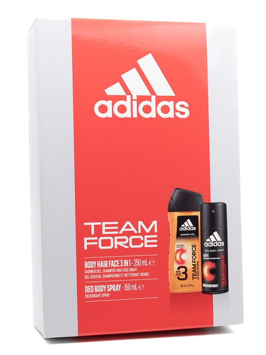 adidas TEAM FORCE Set: Body Hair Face 3-in1 and Deo Body Spray