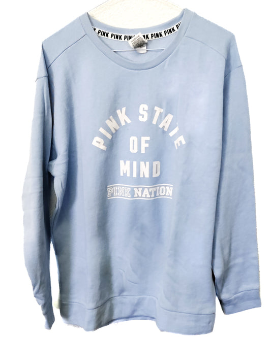 Victoria's Secret PINK NATION Pink State of Mind Sweatshirt  M