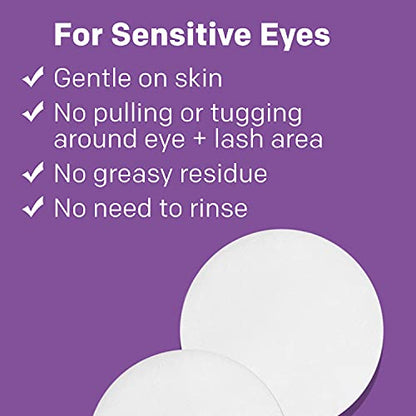 Almay BIODEGRADABLE Longwear & Waterproof Eye Makeup Removal Pads,  80 pads