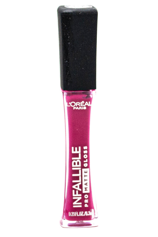 L'Oreal INFALLIBLE 8hr Pro Matte Gloss, 304 Rebel Rose  .21  fl oz