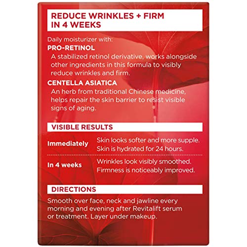 L'Oreal REVITALIFT Anti-Wrinkle + Firming Moisturizer  1.7oz