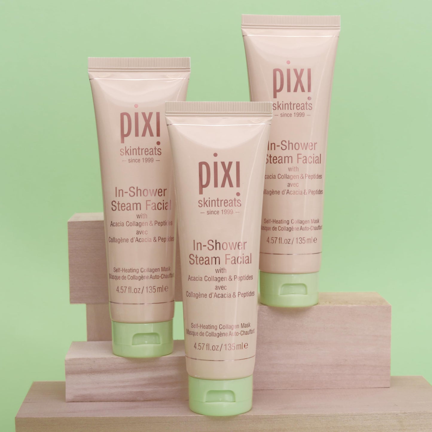 Pixi Beauty  Skintreats  In-Shower Steam Facial Mask  4 57 fl oz  135 ml