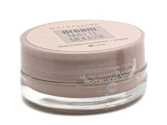 Maybelline DREAM MATTE MOUSSE Mattifying Foundation + Primer, 20 Cameo  18ml