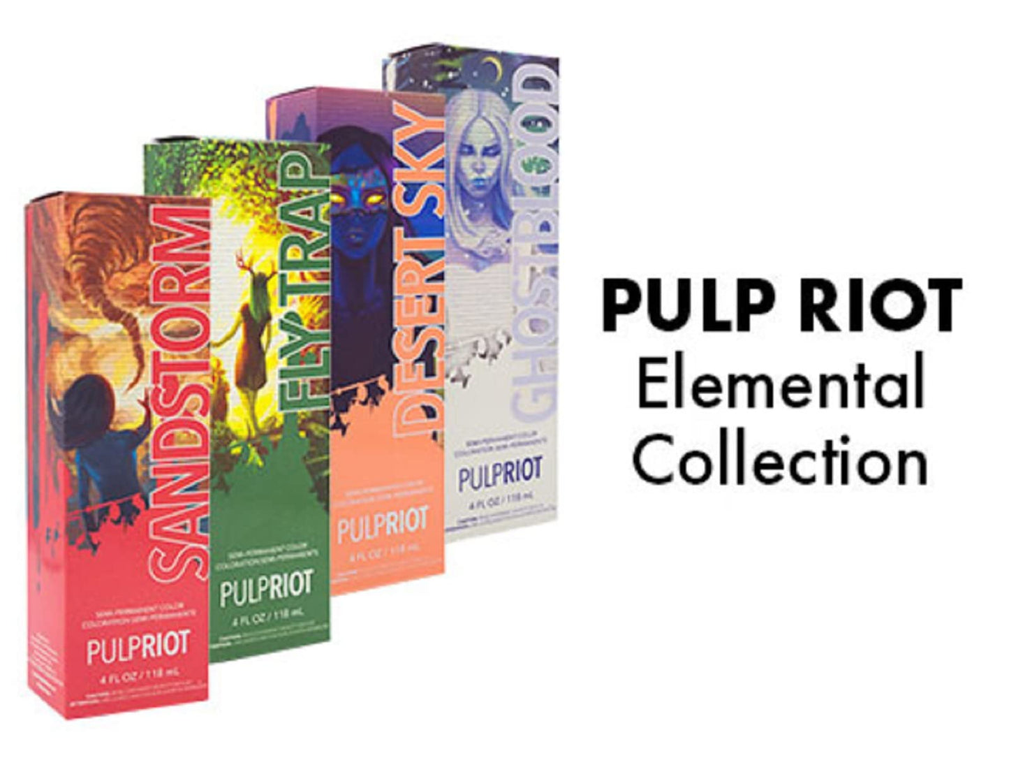 Pulp Riot Semi-Permanent Haircolor 4 oz Desert Sky