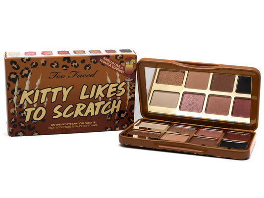 Too Faced KITTY LIKES TO SCRATCH Tequila Sunrise Scented On-The-Fly Eye Shadow Palette, 8 colors
