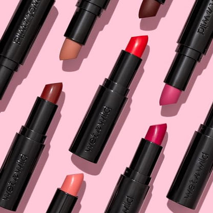 wet n wild Liquid Lipstick Mega Last Matte Lip Color Makeup Nude Skin-ny Dipping